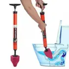 Toilet Plunger Air High Pressure Drain Blaster Manual Pump Sink Pipe Cleaner