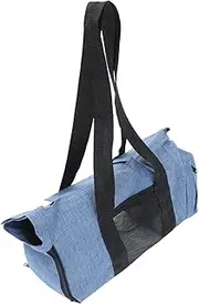Handbag Rabbit Carrier Puppies Outdoor Pet Travel Adjustable Cat Carrier Cat Grooming Carrier Travel Tote Bags Breathable Dog Bag Portable Dog Bag Polyester Blue