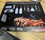 Griddle Accessories Kit, 47 PCS Grill Tools Set for Outdoor Camping BBQ Tool Set
