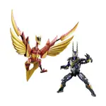 代理版 萬代 BANDAI 食玩盒玩 假面騎士龍騎 GOLD PHOENIX & GIGAZELLE