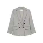 [Max Mara] Max Mara Double-breasted Blazer 40 IT GREY