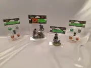 LEMAX Spooky Town Wicked Wanda Grave Robber Tree Decoration Set of 4 Packs NOS