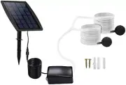 Solar Air Pump Kit Outdoor Fishing Aeration Pump Aquarium Aeration Pump