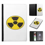 PASSPORT ITINERARY ORGANIZER|NUCLEAR RADIATION SYMBOL