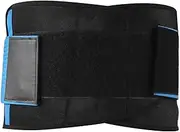 Back Support Belt, Lightweight Portable Lower Back Brace Flexible Breathable Convenient Practical Comfortable Soft for Waist Protection for Pain Relief(blue)