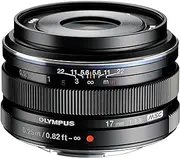 OLYMPUS M.Zuiko Digital 17mm F1.8 Lens (Black)