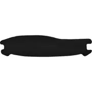 Tailored Car Accessories Suede Dashmat Black to suit Holden Nova LE - LF 07/89 - 09/94 - 60H SB