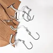 KEARING 36 PCS Pattern Hooks for Sewing Pattern Storage – Professional Hardened Steel Hooks with T-Bar and Nylon Cord for Securing and Hanging Patterns