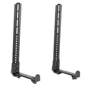 Steel Soundbar Bracket Speaker Mount with Non-Slip Base, Above or Below Wall