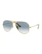 [Ray-Ban] Aviator Gradient Gold RB3025 Sunglasses