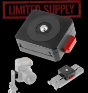 QUICK RELEASE PLATE FOR TRIPOD DSLR CAMERAS GIMBALS SLIDERS FOR PRO USE