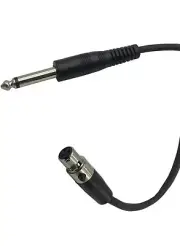 1/4 inch Male to 3 Pin Mini XLR Female Electric Guitar bass Instrument Cable