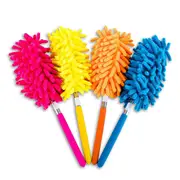 4pk 27cm-64cm Extendable Microfibre Duster
