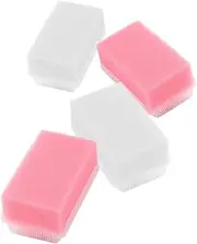 Generic 4pcs Sensory Training Device Face Scrub Scalp Nail File Nail Cleaner Tool Items Brush Sequin Scraper Sensory Sensory for Cap Sponge