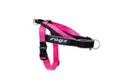 Rogz Medium/Large Pink Letz Go Personalised Harness for Dogs