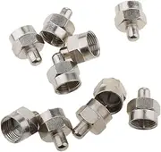 10pcs 75 Ohm TV RF End Caps Connector