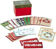 Hallmark Boxed Handmade Christmas Cards Assortment (Set of 20 Special Holiday Greeting Cards and Envelopes) (1XPX5639)