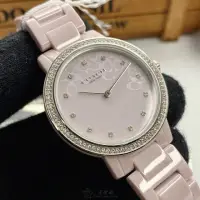 在飛比找momo購物網優惠-【COACH】COACH蔻馳女錶型號CH00107(粉紅錶面