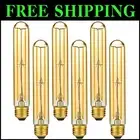 E26 Dimmable LED Bulb 6W, 450lm Warm White 2200K Vintage Edison Style, 6-Pack