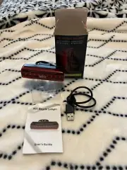 USB Rechargeable Bike Tail Light ,1200mAh Runtime 50-100 Hours,Ultra Bright