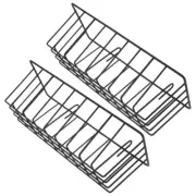 2 Pcs Hay Feeder Racks Rabbit Small Pet Cage Large Capacity Holder