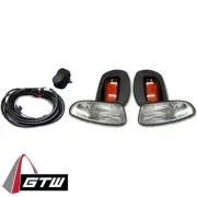 GTW Golf Cart Head light & Tail light Kit For E-Z-GO RXV Golf Carts |2008 - 2015