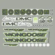 Mongoose - 1998 DMC - Grey Frame - Decal set - old school bmx