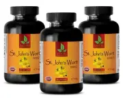 St. John’s Wort Herb - ST. JOHN'S WORT EXTRACT - Boost The Immune System - 3 Bot
