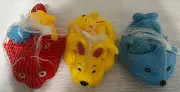 Kids Rubber Duck Bathtub Pals, Bunnies Dolphins & Fish, Each With 1 Big & 3 Mini