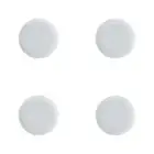4x Maxwell & Williams Porcelain 23cm Basics Diamond Entree Plate Serving Dish WH