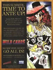 2008 Mutants & Masterminds RPG Wild Cards Print Ad/Poster Roleplaying Game Art