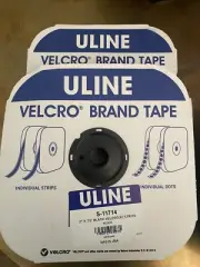 VELCRO® Brand 2" HIGH-TACK Self Adhesive Hook and Loop Tape Strip Set