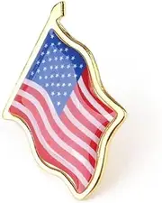 [CHILDWEET] 10pcs Vintage Bulk Hats Vintage Hat Buttons Presidents Day American Flag Lapel Pin Butterfly Buckle Badge American Enamel Men and Women Trendy Hats Usa Lapel