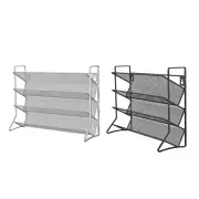 Spice Rack Organizer 4 Layer Storage Shelf for Shower Cupboard Bathroom