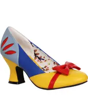 Snow Heel Pump with Bow Womens Shoes