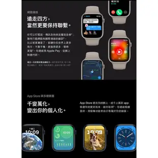 Apple Watch S8 GPS 45mm/鋁金屬錶殼/運動型錶帶現貨 廠商直送