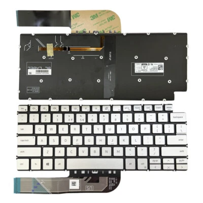 FOR DELL Inspiron 7490 Vostro 5390 5391 Laptop Keyboards US With Backlit