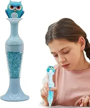 Rhinestone Picker Dotting, Rhinestone Pen, Cartoon Gemstone Tool, Wax Pen with Crystal Bead Handle for Manicure, Nail Art, Decoration, Rhinestone Pickup Pen
