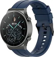 [FitTurn] Band Compatible with Huawei Watch Watch 4 pro/GT 4 3 2 Pro/GT 2e/GT 4 46mm/GT2 46mm/GT Active/ Replacement Straps Silicone Bands Bracelet Watch band Accessory Band for Huawei Watch