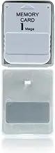 1 MB Memory Card for PlayStation One PS1 Console 1 Mega Memory Card White