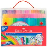 Faber-Castell Connector Pens with Colour Wheel 80 Pack