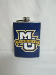 Marquette University Stainless Steel 8oz. Hip Flask FB12MUMU