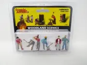 Woodland Scenics O 2735 Lumberjacks Logging Forest Scenery People Figure Set