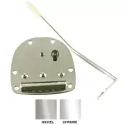 Replacement Tremolo Tailpiece For Jazzmaster Chrome / Nickel