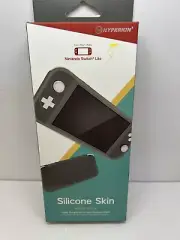 HYPERKIN SILICONE SKIN FOR SWITCH LITE (GRAY) - Nintendo Switch, Brand New