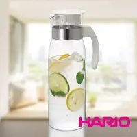 在飛比找Yahoo!奇摩拍賣優惠-【HARIO】玻璃冷水壺(白色)1400ml RPLN-14