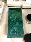 Rectangle Malachite Dining Table Top Handmade Dining Room Furniture & Home Dcors