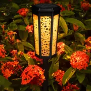 Solar Garden Lights Outdoor Landscape LED Lamps Pathway Yard Decor LED Solar Garden Lights