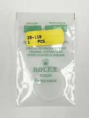 Genuine New Rolex Part No 25-119 Factory Sealed Acrylic Oyster Cyclop Crystal