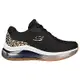 Skechers Arch Fit Element Air [149846BLK] 女 休閒鞋 豹紋 氣墊 支撐 黑